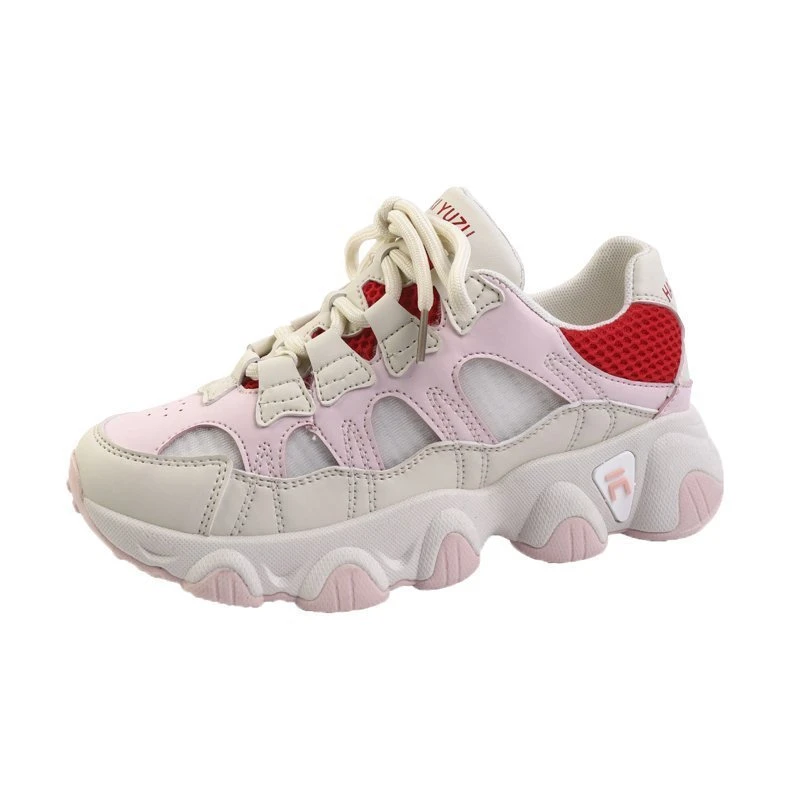 Woman Platform Chunky sneakers Fashion Designers Brand Mesh Vulcanized shoes 2020 Autumn Casual Tenis Basket Female | Обувь