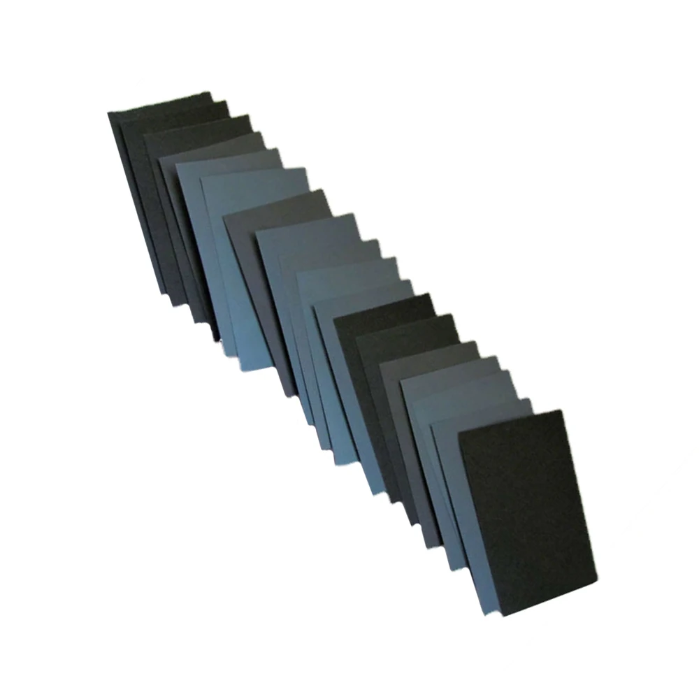 16 шт. наждачные бумажные листы для влажной сушки 400 2500 зернистость ассортимент