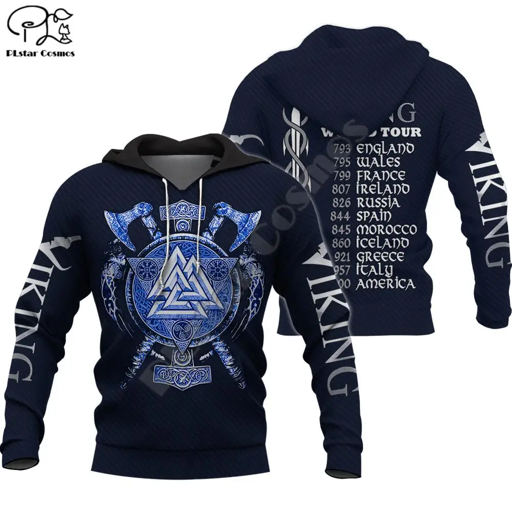 

PLstar Cosmos Viking Warrior Tattoo New Fashion Tracksuit casual 3DfullPrint Hoodie/Sweatshirt/Jacket/Mens Womens style-5