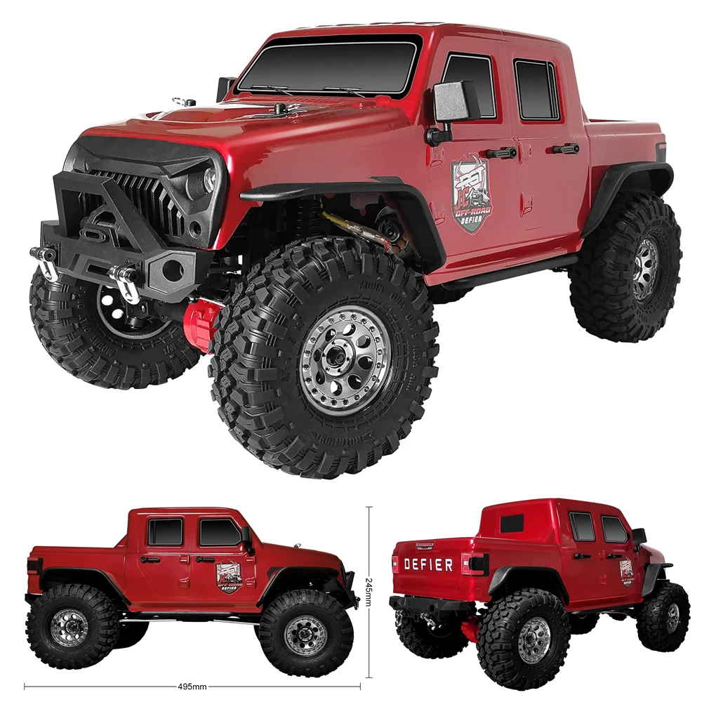 Скидка RGT Радиоуправляемый автомобиль 1:10 масштаб полноприводный гусеничный круизер EX86100V2 313 мм Колесная база Rock Crawler внедорожный грузовик RTR 4x4 водо...