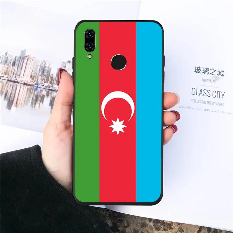 

Azerbaijan buta flag Phone Cases For Huawei honor Mate P 10 20 30 40 Pro 10i 9 10 20 8 x Lite Luxury brand shell funda coque