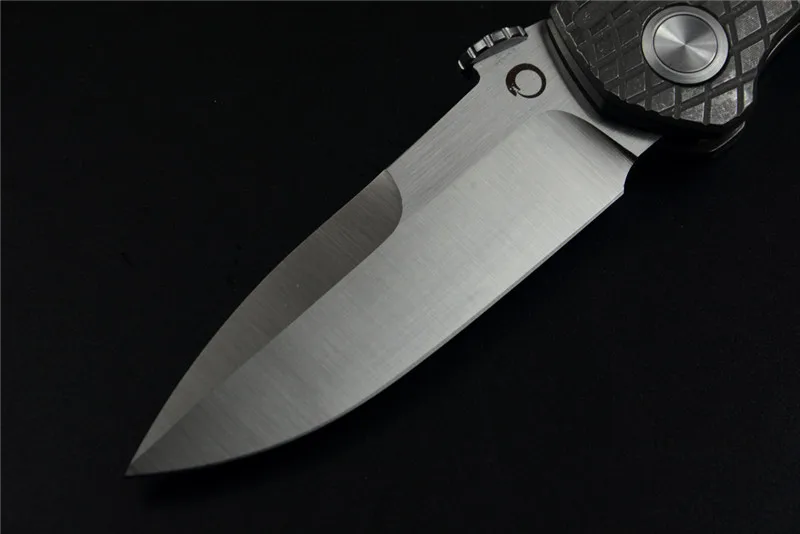 A Spear Point INFINITY M390 лезвие карманный нож осевой титановой ручкой осевой складной нож для охоты кемпинга на открытом воздухе и EDC - Цвет: A Spear Point