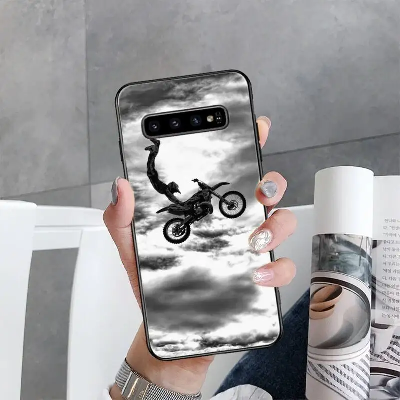 

Motocross Cross Dirtbikes Phone Cases For Samsung Galaxy S20 Ultra S20 Plus S10 S9 S8 Plus S7 Edge S21 Plus