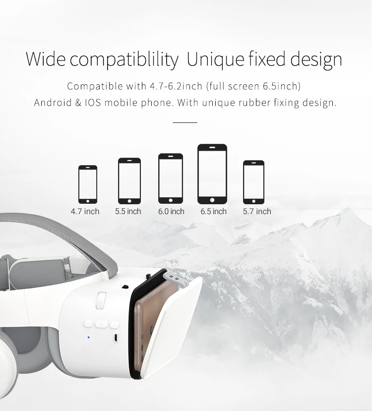 Игровые 3d-очки виртуальной реальности Z6 VR беспроводная гарнитура Bluetooth
