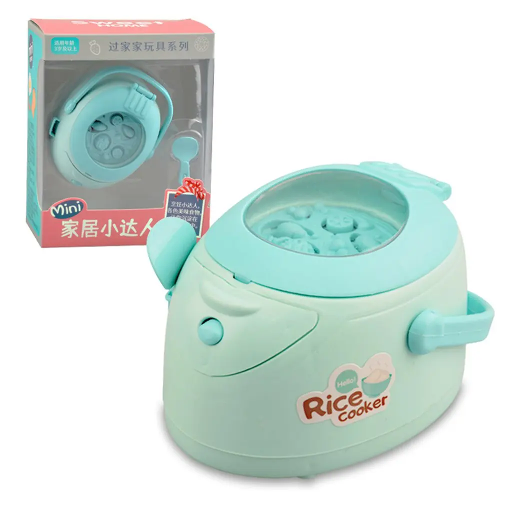 

Children's Kitchen Toy Portable Simulation Rice Cooker Household Multifunctional Role-playing Interactive Toy