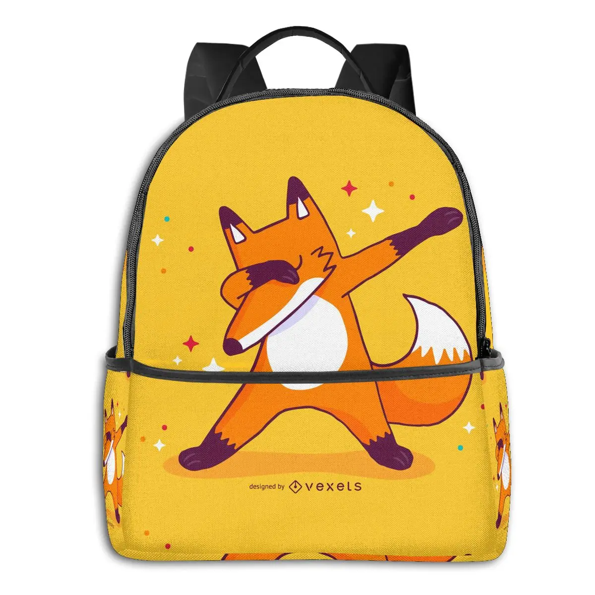 

Fox Men Women Packable Backpack with USB Charging Port, anti dust compartment SchoolBag, for Outdoor Running Laptop