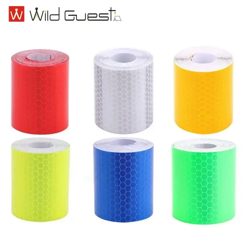 5*100cm Safety Reflective Strip Sticker Car-Styling Self Adhesive Warning Tape Automobile Motorcycle Film Baby Car Decal
