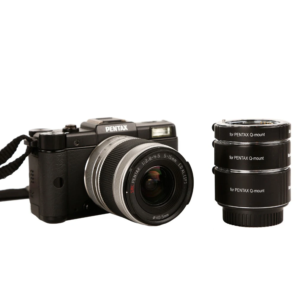 Макро AF металлическая удлинительная трубка набор Авто фокус ttl экспозиция 10 мм 16