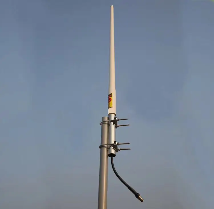 

425-450MHZ 9DB 2.6m long Fiber Reinforced plastic omnidirectional antenna tqj-400q9 with 0.3m wire N
