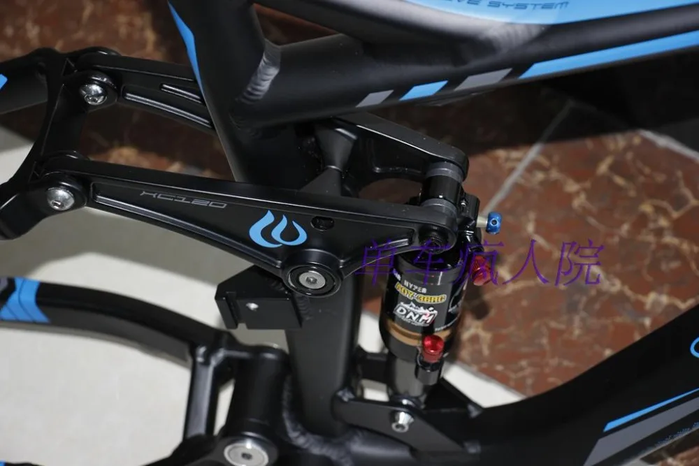 Excelli DH велосипедная Рама мягкий хвост Рама полная подвеска горные Bike26/27,5 рама Bicicleta F диск/масляный тормоз 17"