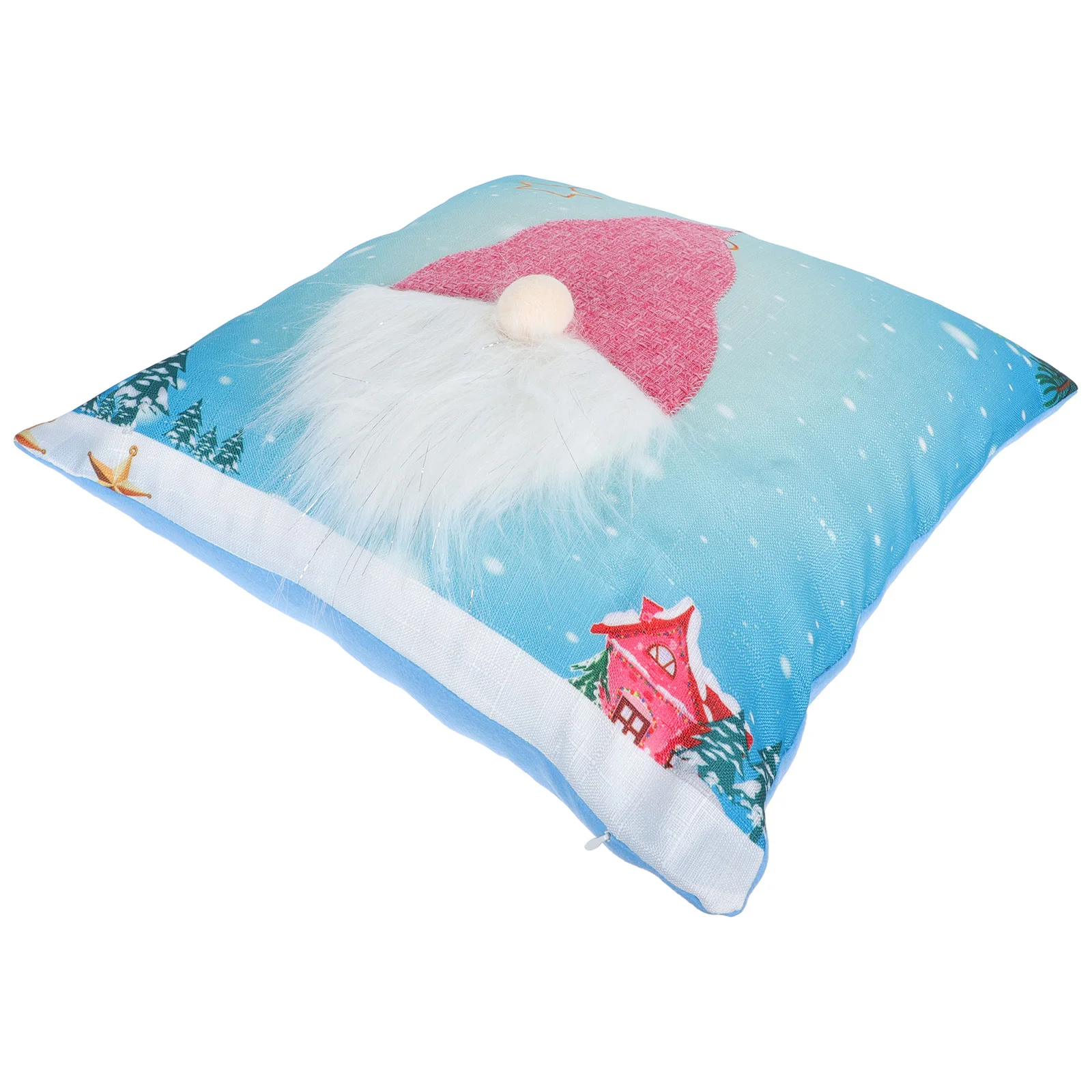 

1 шт. Рождественская наволочка, безликая наволочка с рисунком для пожилых людей