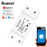 zigbe smart home automation universal breaker timer smart life app wireless remote control works with alice alexa google home