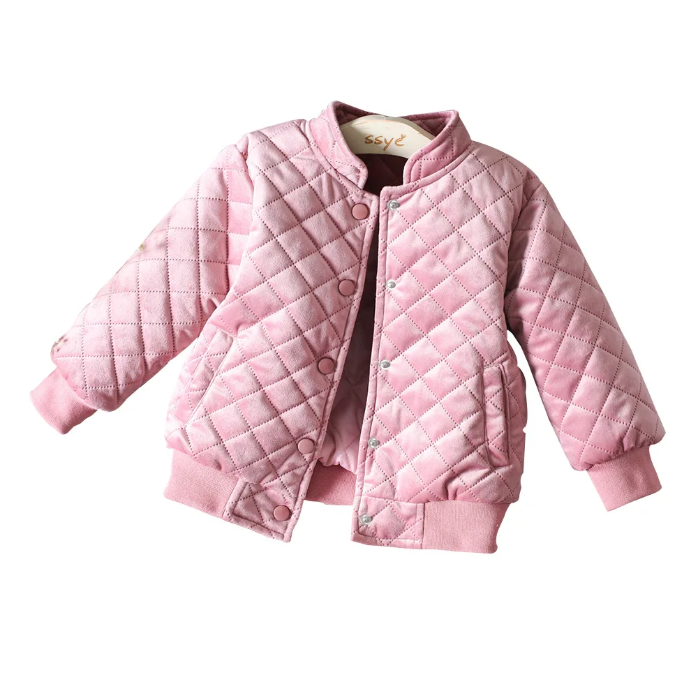 

2019 baby girl winter coat cotton padded jacket girls kids thick warm fashion coats children clothes outfit