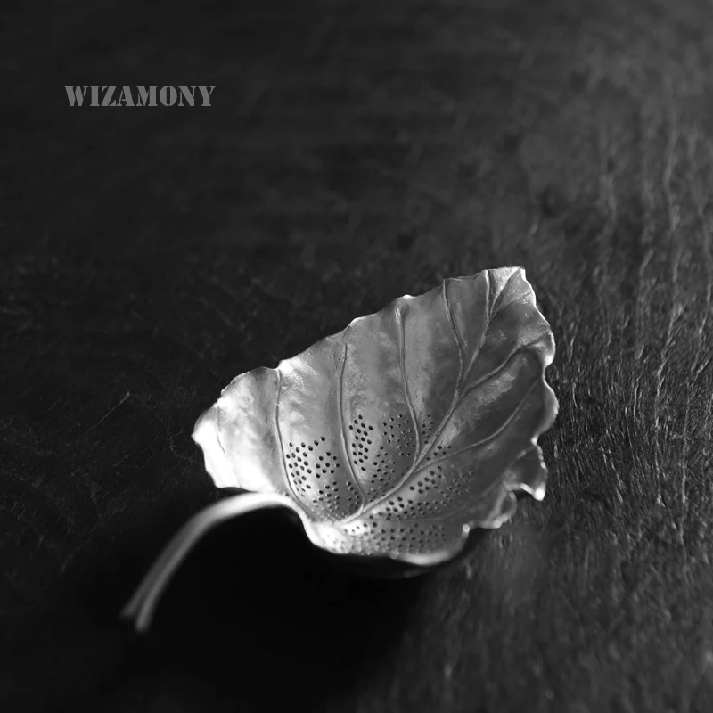 WIZAMONY 1 шт. Китайский Чайный фильтр ручной работы чистый оловянный чайный набор