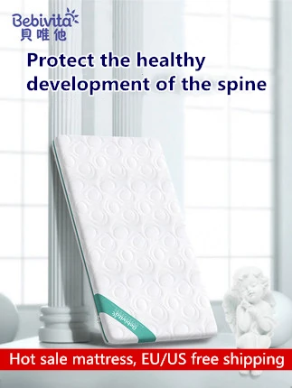 

Beiweita Baby Mattress Natural Coconut Palm Latex Suitable Four Seasons For Newborn Baby Bed