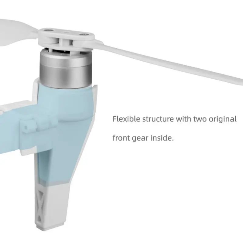 1 пара шасси усиленная посадка для ног Поддержка камеры Gimbal защита штатива