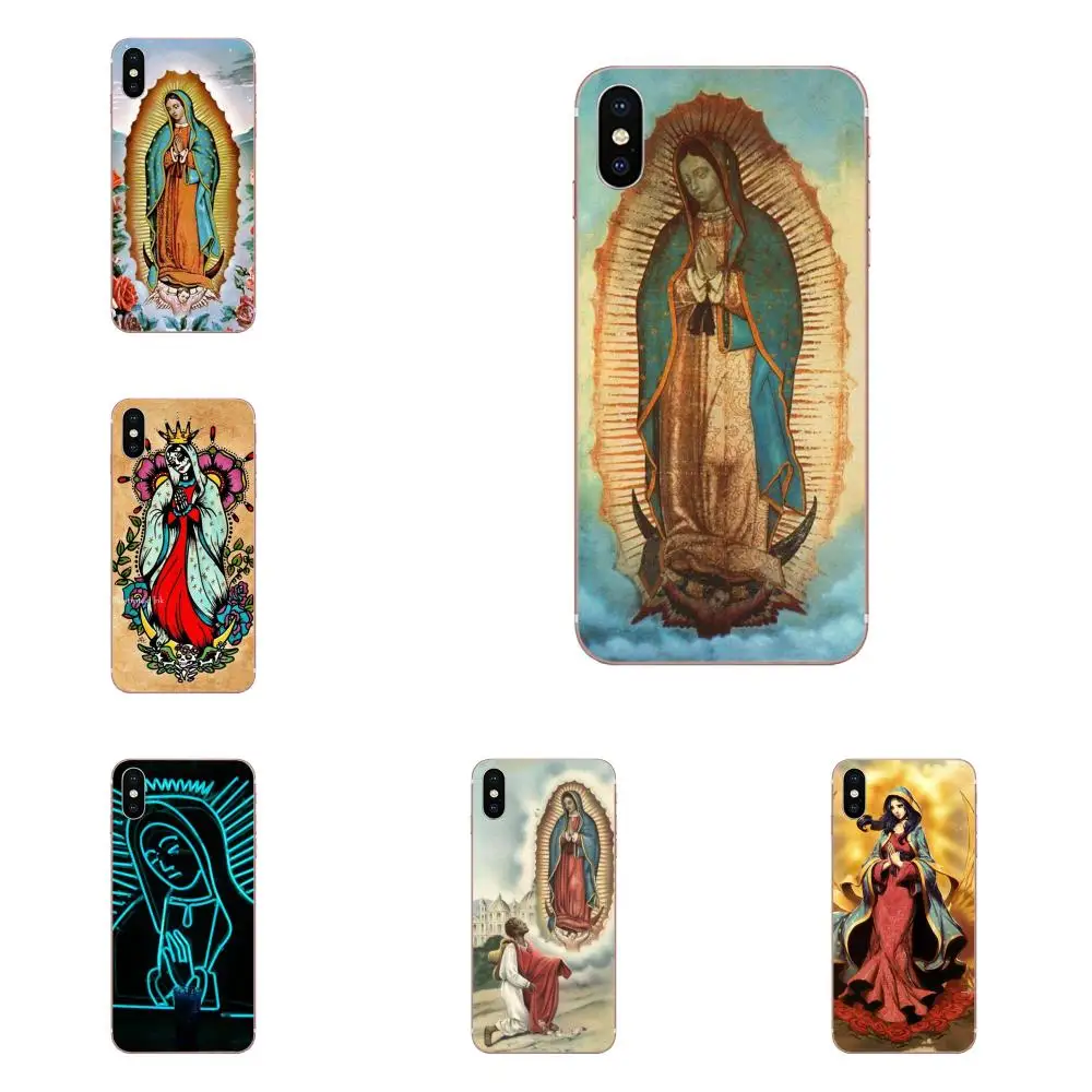 Мягкий чехол для мобильного телефона Virgin De Guadalupe Virgen Mary Galaxy J1 J2 J3 J330 J4 J5 J6 J7 J730 J8 2015