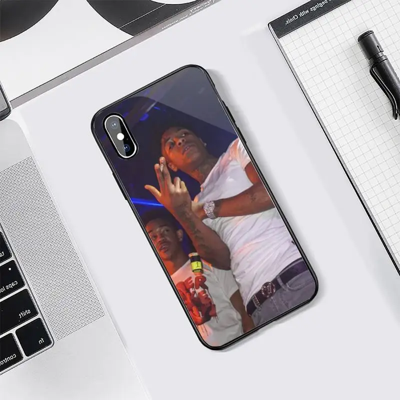 

NLE Choppa case for airpods Phone Case Tempered glass For iphone 5C 6 6S 7 8 plus X XS XR 11 PRO MAX