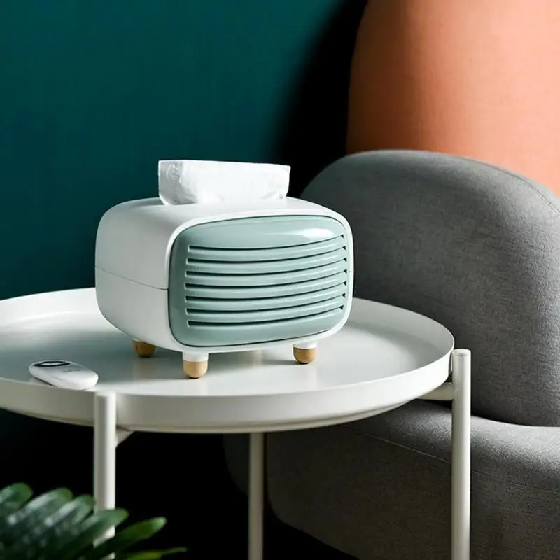 Современный простой радио форма коробка для хранения салфеток прочный