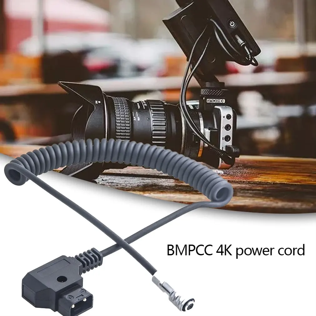 4K силовой кабель D-Tap Dc пружинный для Blackmagic Pocket Cinema 2 Pin гнездовой разъем P