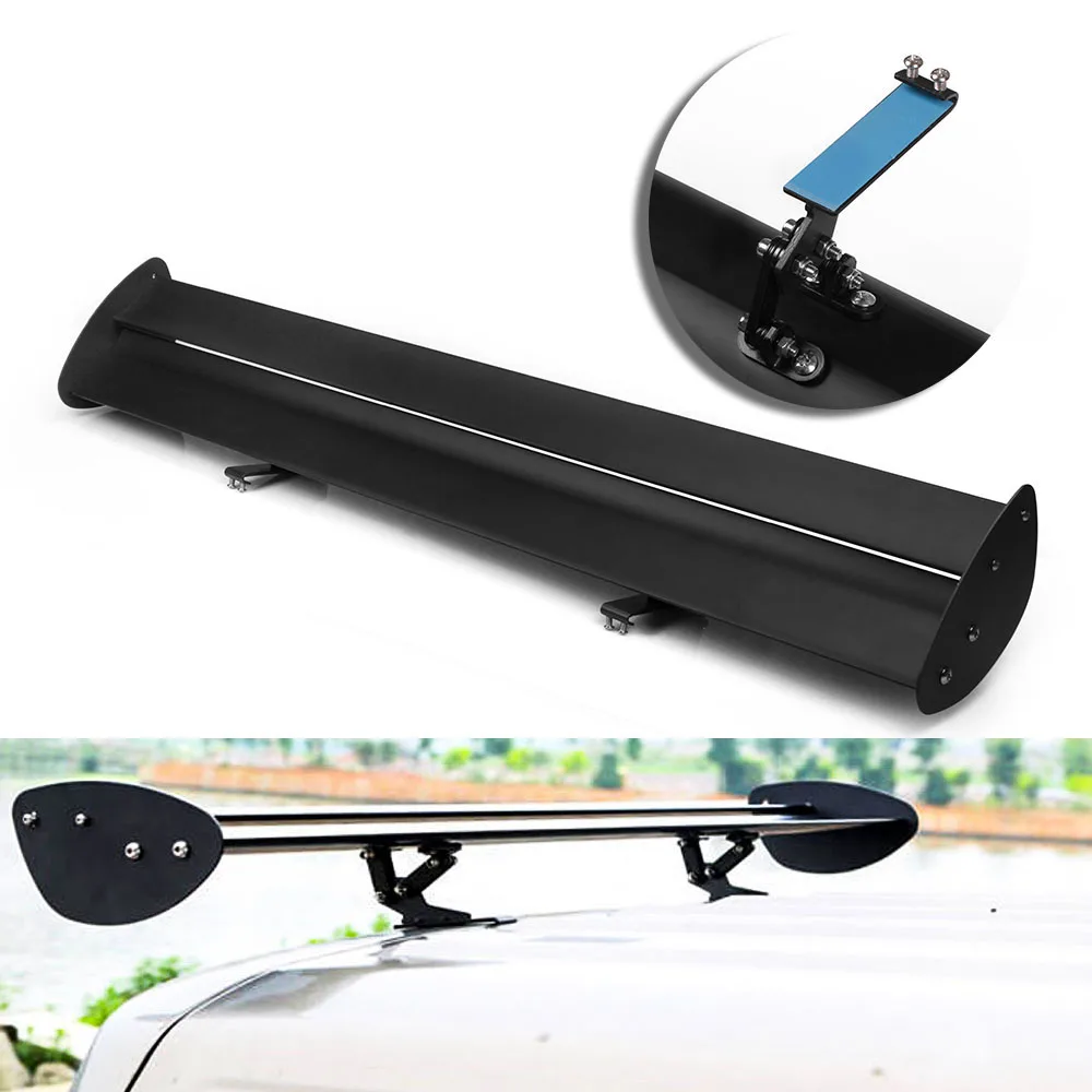 AMCC Универсальное заднее крыло Gt Golf 7 из легкого алюминия настоящий автомобильный спойлер с зажимной конструкцией багажника для хэтчбека.