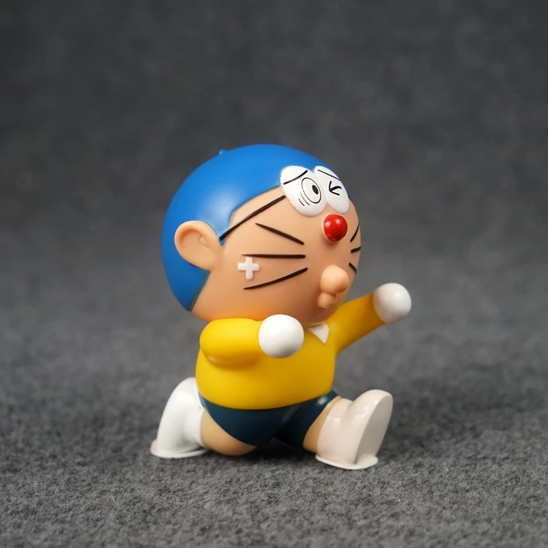 

Детская игрушка, декоративные Мультяшные куклы, украшенные бегущими роботами-кошками, подарок для мальчика вайваи Nobita Nobi