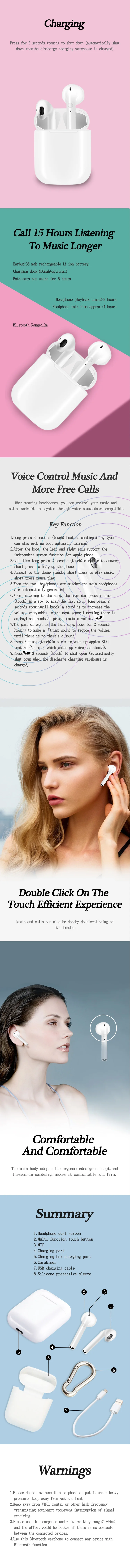 Высокое качество Мини i9s TWS Bluetooth гарнитуры наушники беспроводные наушники для оригинального телефона iphone Android