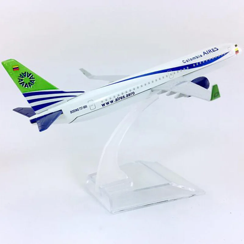 16 см масштаб 1/400 авианская Авиапочта Боинг B737-800 самолет литый под давлением