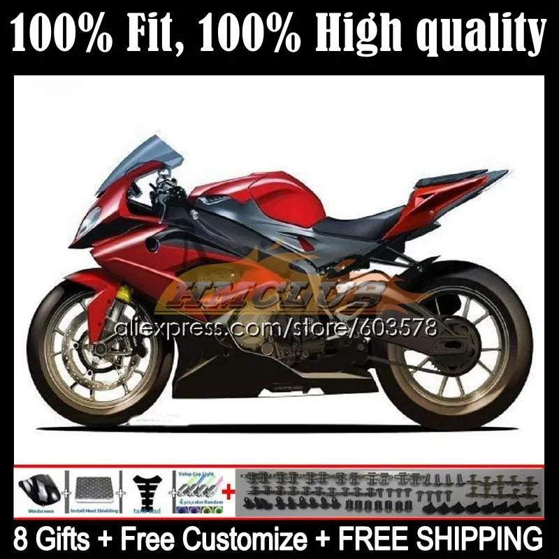 

Injection For BMW S1000-RR S1000RR 2015 2016 2017 2018 45CL.105 S1000 RR 15 S 1000 RR 1000RR 15 16 17 18 OEM Fairing Glossy red