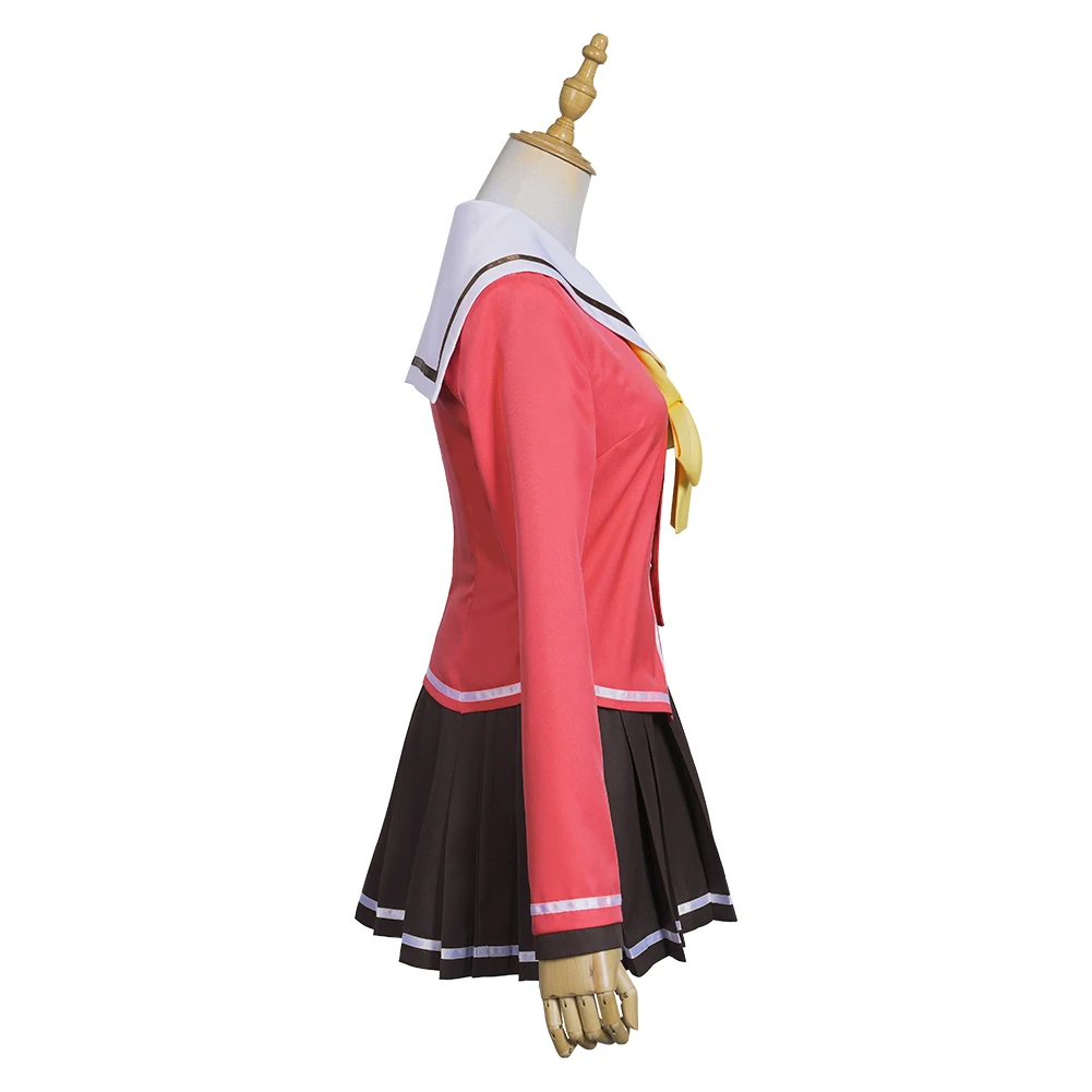 

Charlotte-Tomori Nao/Yusa Nishimori Cosplay Costume Women Girls School Uniform Dress Outfits Halloween Carnival Costumes