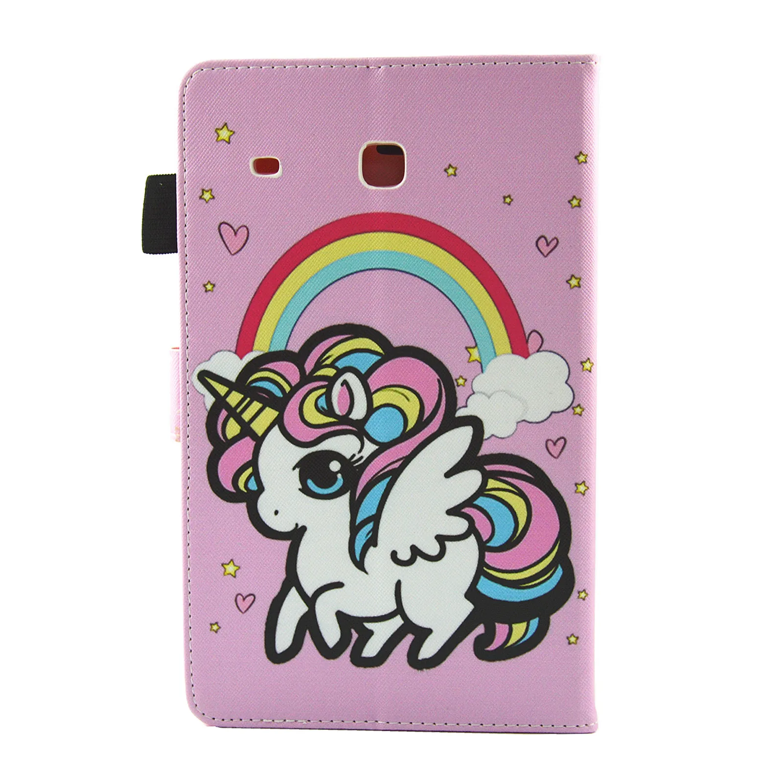 Horse modeling Color Cartoon Pattern Support Protective Cover Case for Samsung Galaxy Tab E 9.6 inch T560 T561 | Компьютеры и офис