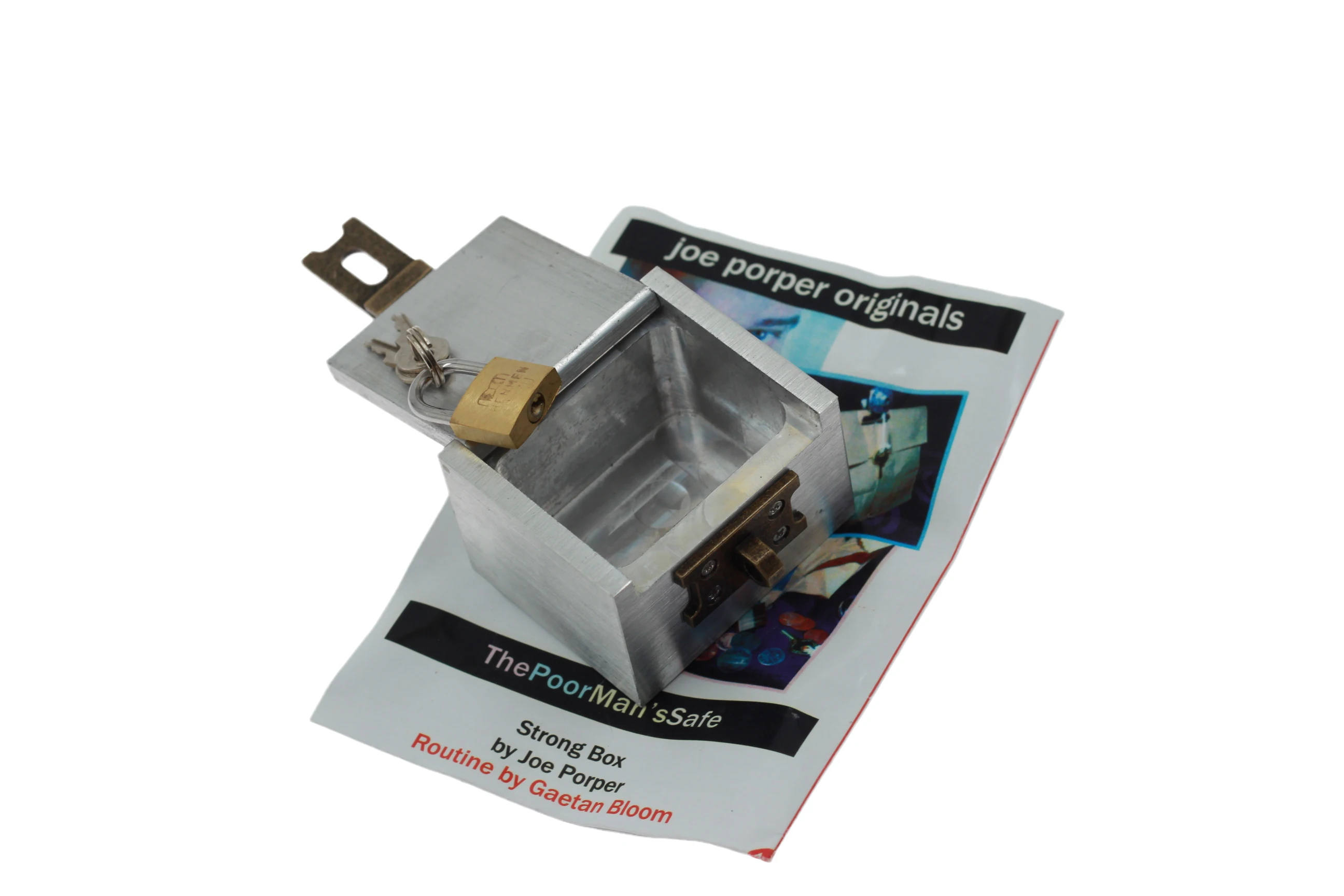 The Strong Box Joe-фокусы реквизит сцена gimmicks крупный план Магическая комедия игрушки