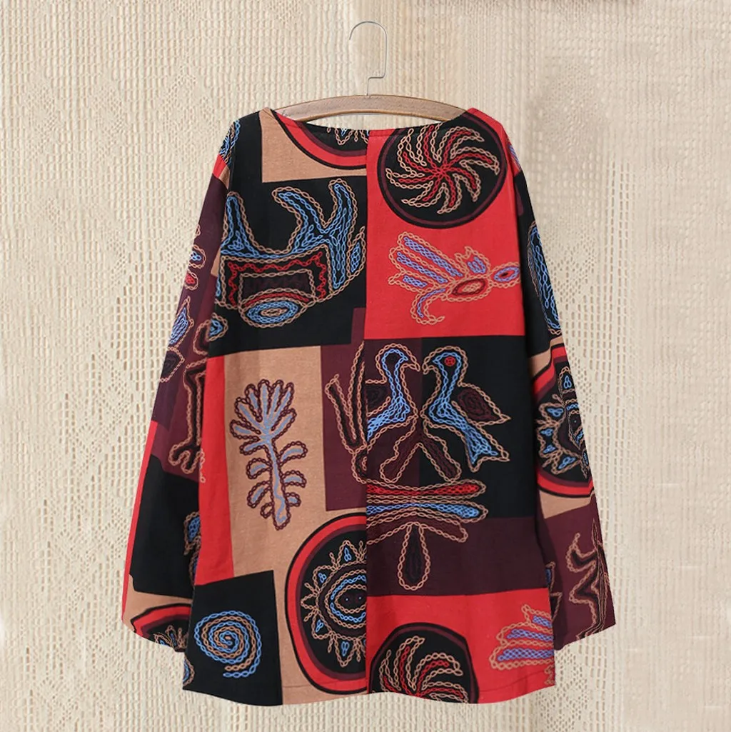 Бесплатная Страусиные Женские топы и блузки в национальном стиле с