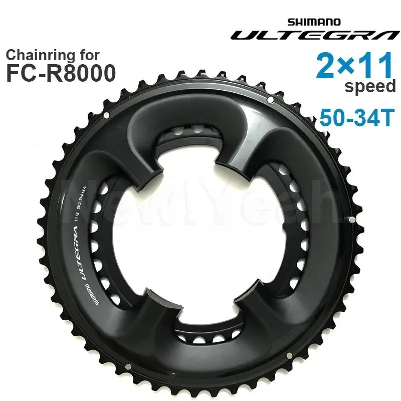 SHIMANO ULTEGRA R8000 2x11v Chainring 46T 50T 52T 53T 34T 36T 39T для кривошипа FC-R8000 2x11 speed P.C.D. Оригинальные