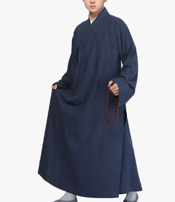 Халат для медитации настоятель буддийского собора мужской халат из хлопка zen lay