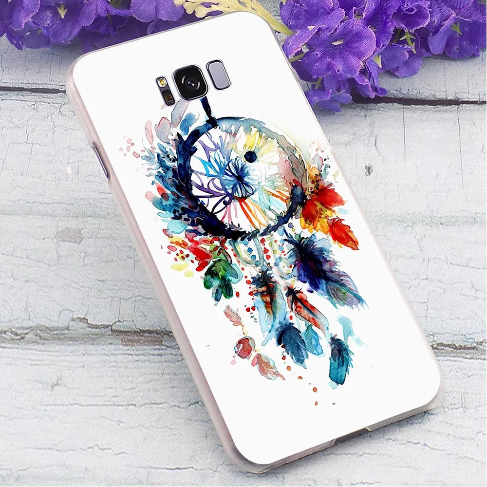 Жесткий чехол разноцветный в стиле ретро для телефона Galaxy M40 Case A3/A5 A6 A8 Plus/A7 A9 2018 A10
