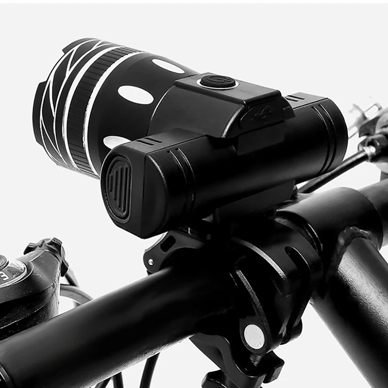 Bike Bicycle Light USB LED Rechargeable Set Mountain Cycle Front Back Headlight Lamp Flashlight | Lights