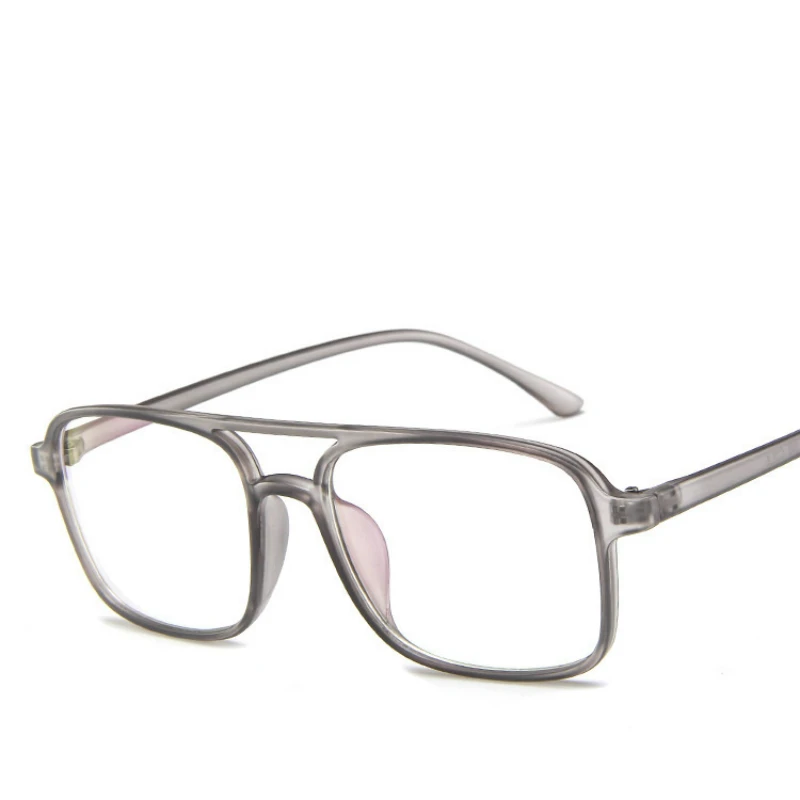 Винтажная Прямоугольная оправа для очков из поликарбоната мужчин и женщин