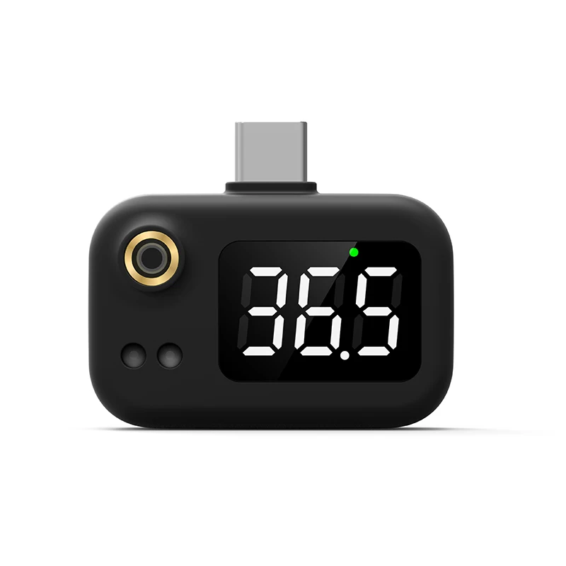 Новинка умный Бесконтактный инфракрасный термометр USB электронный с ЖК-дисплеем