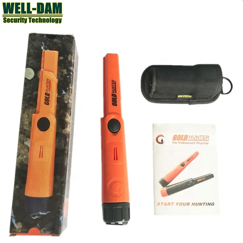 

Free shipping TM high sensitivity hand held gold detector underground metal detector waterproof pinpointer