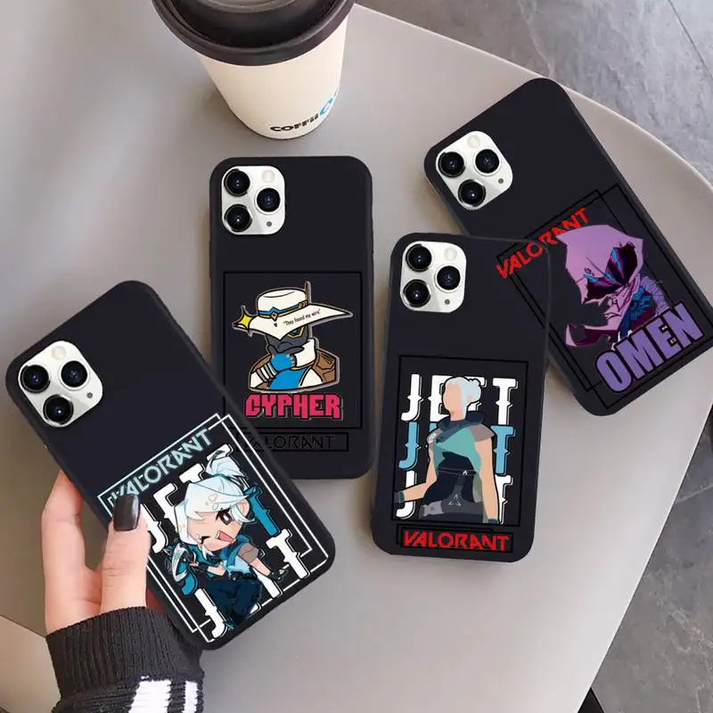 

Valorant Phone Case for iPhone 13 12 11 mini pro XS MAX 8 7 6 6S Plus X SE 2020 XR