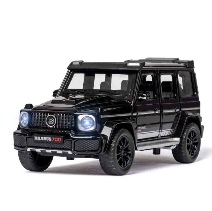 

1: 32 Simulation Babos G700 Alloy Toy Car Model Children's Birthday Gift Boy Christmas New Year Gift Black