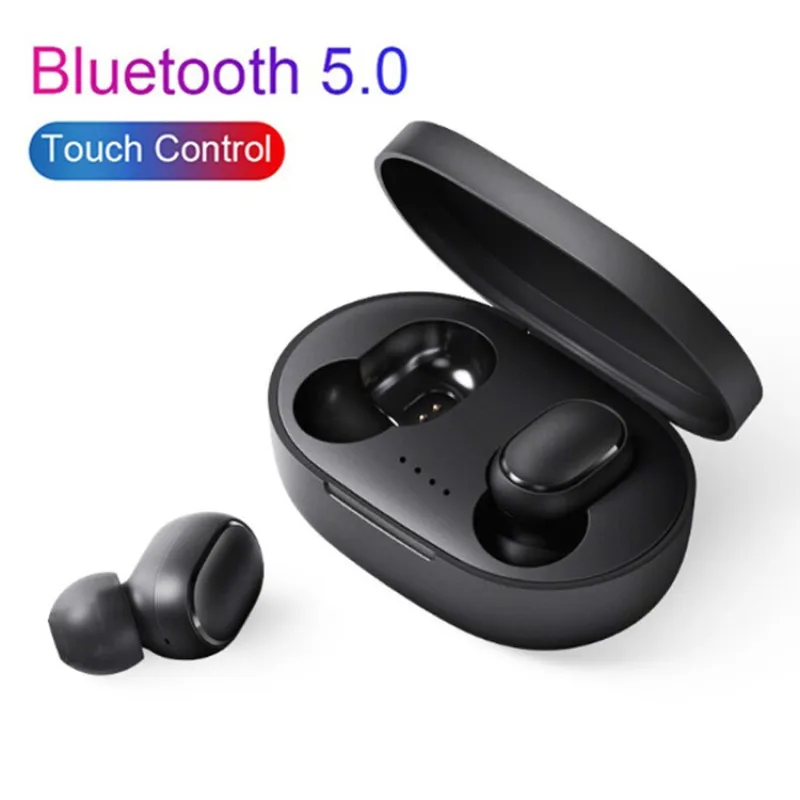 

A6S TWS Bluetooth Earphones Wireless Earbuds For Xiaomi Redmi Noise Cancelling Headsets With Microphone Handsfree Headphones