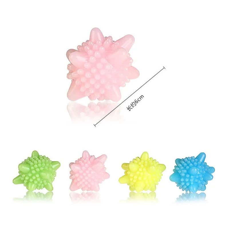 6Ps/Set Durable Magic Decontamination Laundry Ball Reusable Eco Friendly Anti-Winding Fresh Drying Fabric Softener Washing Balls | Дом и сад