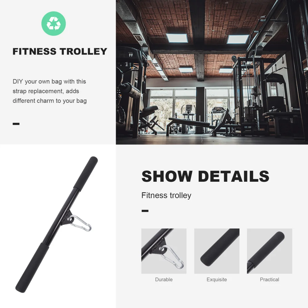 

Integrated Fitness Arm Biceps Triceps Muscle Trainer Straight Bar Bar
