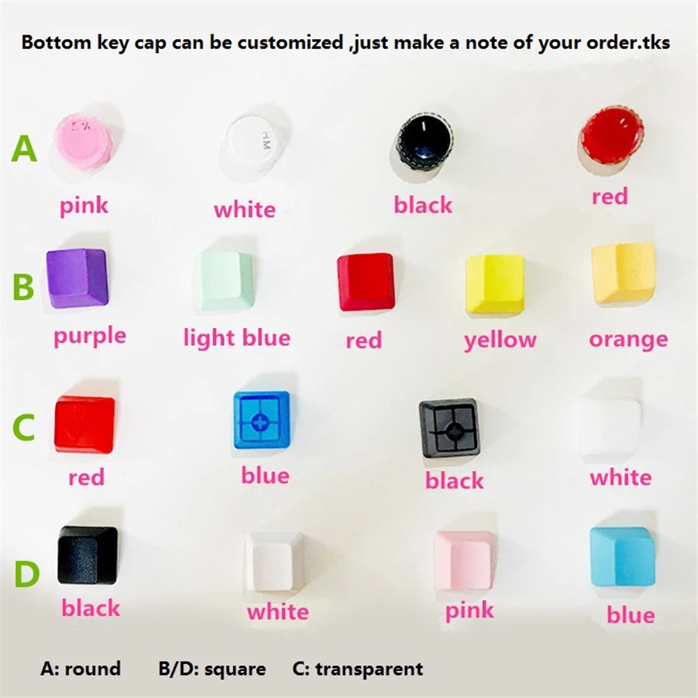 Персонализированные колпачки для ключей PBT мультяшная собака колпачок красивая