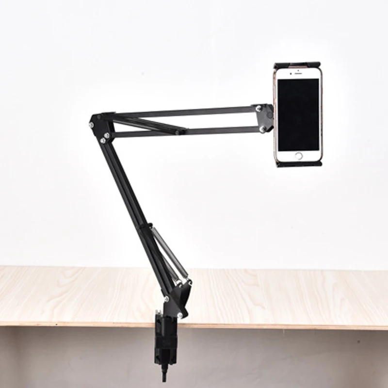 Металлическая подставка для планшета с поворотным кронштейном многосекционный