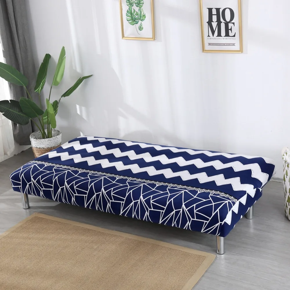 Эластичный полноразмерный растягивающийся чехол для дивана без подлокотника