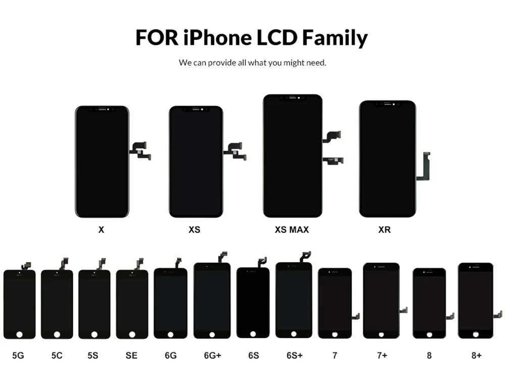 Класс для iPhone X S Max XR ЖК дисплей Tianma AMOLED OEM сенсорный экран с дигитайзером запасные