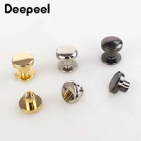 1020pcs 81015mm metal rivet screw for bags hardware handbag decorative clasp studs button nail buckles snap hooks accessories